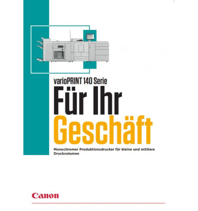varioPRINT 140-Serie, Broschuere, 8 Seiten, Stand: August 2021