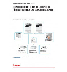 imageRUNNER ADVANCE C1530 Serie, Datenblatt, 2 Seiten, Maerz 2021