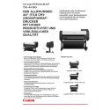 imagePROGRAF TX-4100 Datenblatt, 2 Seiten, Stand: Maerz 2021