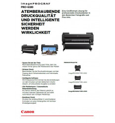 imagePROGRAF PRO 6100, Datenblatt, 2 Seiten, Stand: Dezember 2019