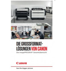 imagePROGRAF Gesamtübersicht Datenblatt gefalzt, 20 Seiten, Stand: Mai 2021