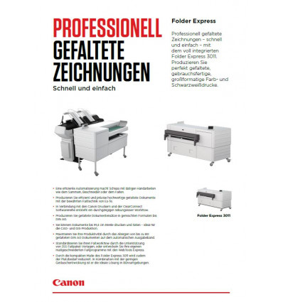 Folder Express 3011, Datenblatt, 2 Seiten, Stand: Oktober 2020