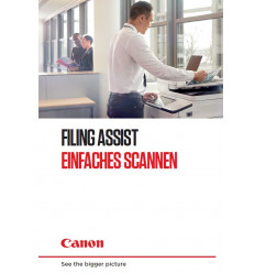 uniFLOW filing assist, Broschuere, 4 Seiten, Stand September 2020
