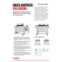 Canon ColorWave 3600 Serie, Datenblatt, 4 Seiten, Stand: September 2020