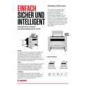 Canon PlotWave 3000 Serie, Datenblatt, 4 Seiten, Stand: August 2020