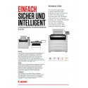 Canon PlotWave 7500 Serie, Datenblatt, 4 Seiten, Stand: August 2020