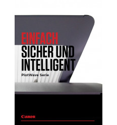 Canon PlotWave Serie, Broschuere, 8 Seiten, Stand: August 2020