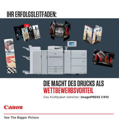 Application Guide imagePRESS C910, Broschuere 9 Seiten, Juni 2020