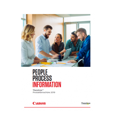 Therefore™ Produktbroschuere 20 Seiten, Stand Oktober 2019
