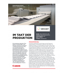 Anwenderbericht Trilux GmbH und Co. KG, 2 seiten, Stand: Maerz 2019