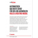 uniFLOW RULES und ROUTING MODUL, Datenblatt 2 Seiten,  Stand: November 2018