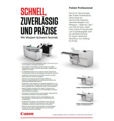 Oce Folder Professional 6011 6013, Broschuere 3 Seiten, Stand: Oktober 2018