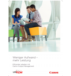 uniFLOW Gesamtbroschuere, 12 Seiten, Stand: Juli 2017