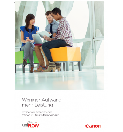 uniFLOW Gesamtbroschuere, 12 Seiten, Stand: Juli 2017