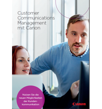 Customer Communications Management von Canon, Broschuere, 12 S.