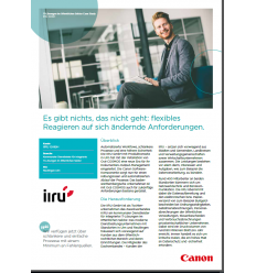 Anwenderbericht IIRU GmbH, 2 Seiten, Stand: Maerz 2017