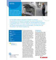 Anwenderbericht NOW IT GmbH, 2 Seiten, Stand: Juli 2015