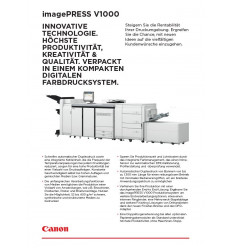 imagePRESS V1000_Datasheet_DE