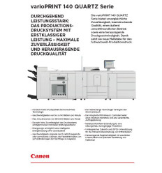 varioPRINT 140 series Quartz_Datasheet
